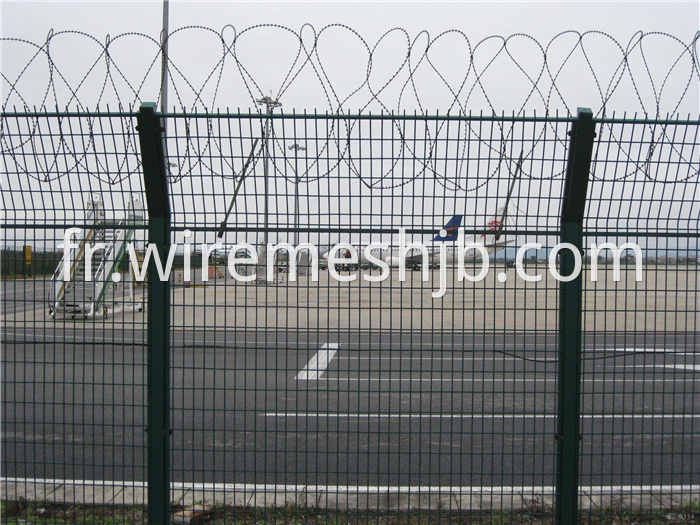 Beautiful Airport Fence